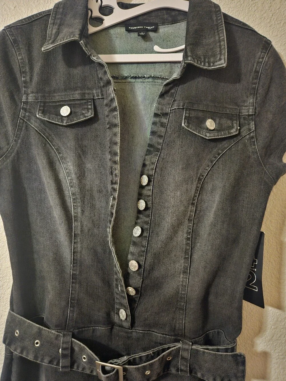 Fourteen Twelve Denim Mini Dress